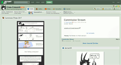 Desktop Screenshot of cross-crescent.deviantart.com