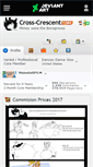 Mobile Screenshot of cross-crescent.deviantart.com