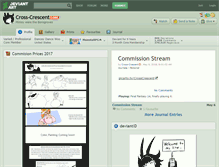 Tablet Screenshot of cross-crescent.deviantart.com