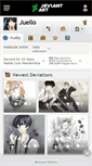 Mobile Screenshot of juello.deviantart.com