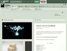 Tablet Screenshot of cgsiino.deviantart.com