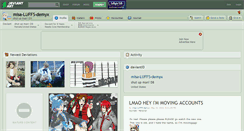 Desktop Screenshot of misa-luffs-demyx.deviantart.com