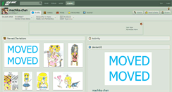 Desktop Screenshot of machika-chan.deviantart.com