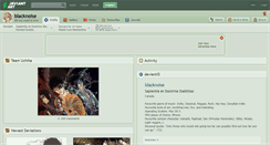 Desktop Screenshot of blacknoise.deviantart.com