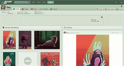 Desktop Screenshot of floq.deviantart.com