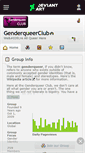 Mobile Screenshot of genderqueerclub.deviantart.com