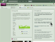 Tablet Screenshot of genderqueerclub.deviantart.com