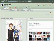 Tablet Screenshot of lexzex-yaoi.deviantart.com