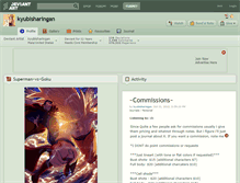 Tablet Screenshot of kyubisharingan.deviantart.com