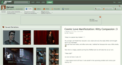 Desktop Screenshot of derwen.deviantart.com