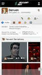 Mobile Screenshot of derwen.deviantart.com