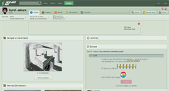 Desktop Screenshot of kuroi--sakura.deviantart.com