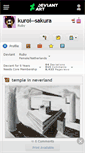 Mobile Screenshot of kuroi--sakura.deviantart.com