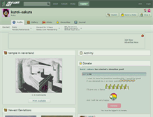 Tablet Screenshot of kuroi--sakura.deviantart.com