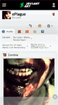 Mobile Screenshot of eplague.deviantart.com