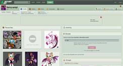 Desktop Screenshot of fannyvampi.deviantart.com