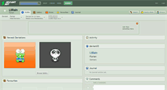 Desktop Screenshot of lilrain.deviantart.com
