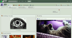 Desktop Screenshot of debb.deviantart.com