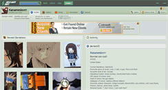 Desktop Screenshot of kanameslovrr.deviantart.com