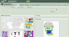 Desktop Screenshot of bunnynibble15.deviantart.com