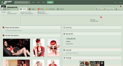 Desktop Screenshot of johanbrink.deviantart.com