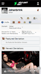 Mobile Screenshot of johanbrink.deviantart.com