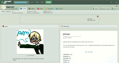 Desktop Screenshot of kaoru24.deviantart.com