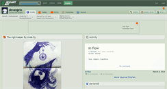 Desktop Screenshot of devangelx.deviantart.com