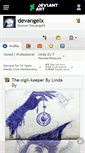 Mobile Screenshot of devangelx.deviantart.com
