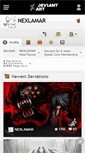 Mobile Screenshot of nexlamar.deviantart.com