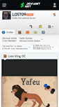 Mobile Screenshot of lost09.deviantart.com