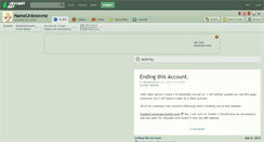Desktop Screenshot of nameunknowne.deviantart.com