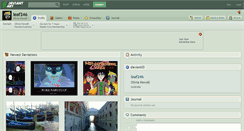Desktop Screenshot of leaf246.deviantart.com
