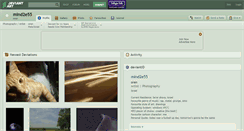 Desktop Screenshot of mind2e55.deviantart.com