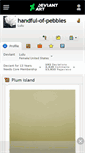 Mobile Screenshot of handful-of-pebbles.deviantart.com
