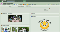 Desktop Screenshot of fairydustproductions.deviantart.com