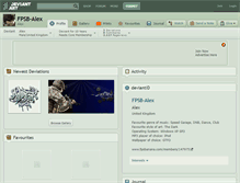 Tablet Screenshot of fpsb-alex.deviantart.com