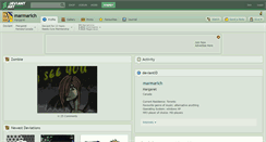 Desktop Screenshot of marmarich.deviantart.com