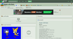 Desktop Screenshot of daxter-with-pants.deviantart.com