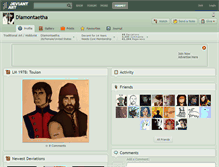 Tablet Screenshot of diamontaetha.deviantart.com