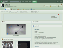 Tablet Screenshot of nahte27.deviantart.com