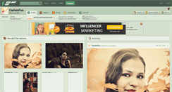 Desktop Screenshot of casheefoo.deviantart.com