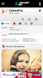 Mobile Screenshot of casheefoo.deviantart.com
