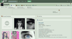 Desktop Screenshot of decayedx.deviantart.com