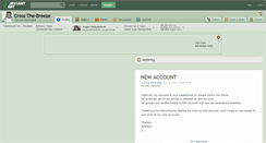 Desktop Screenshot of cross-the-breeze.deviantart.com