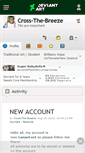 Mobile Screenshot of cross-the-breeze.deviantart.com