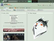 Tablet Screenshot of echiax.deviantart.com