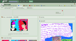 Desktop Screenshot of kero-uzuki.deviantart.com