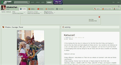 Desktop Screenshot of misakochan.deviantart.com