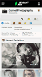 Mobile Screenshot of cometphotography.deviantart.com